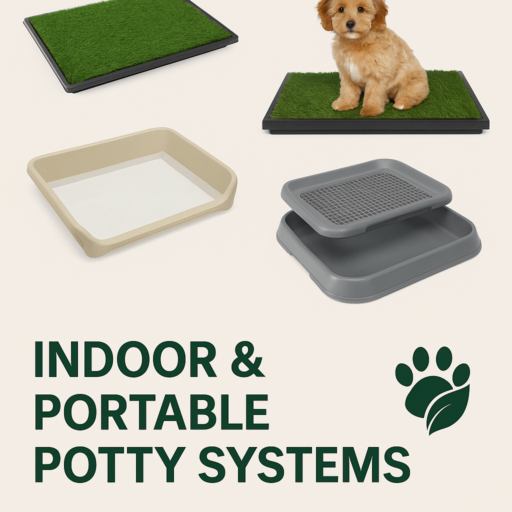 Indoor & Portable Dog Potty Systems