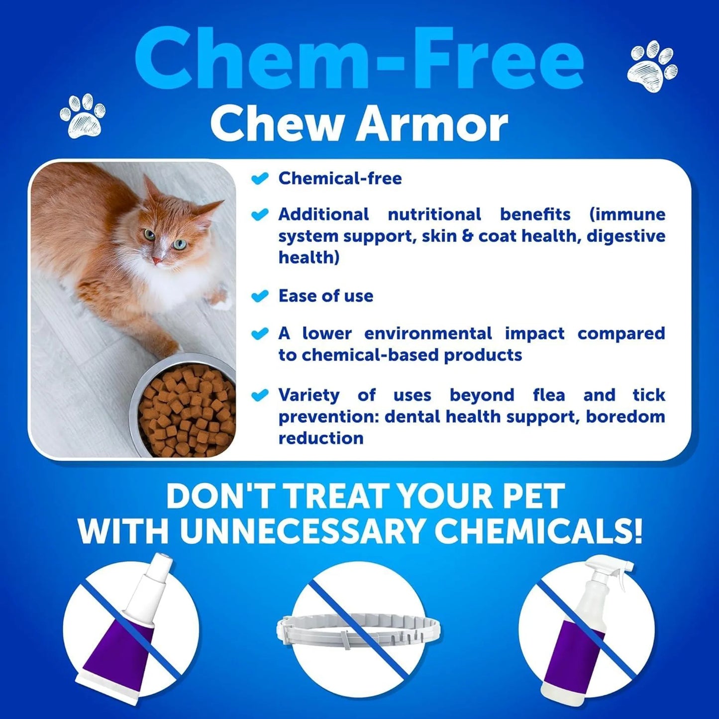 Flea Treatment for Cats Natural Flea and Tick
