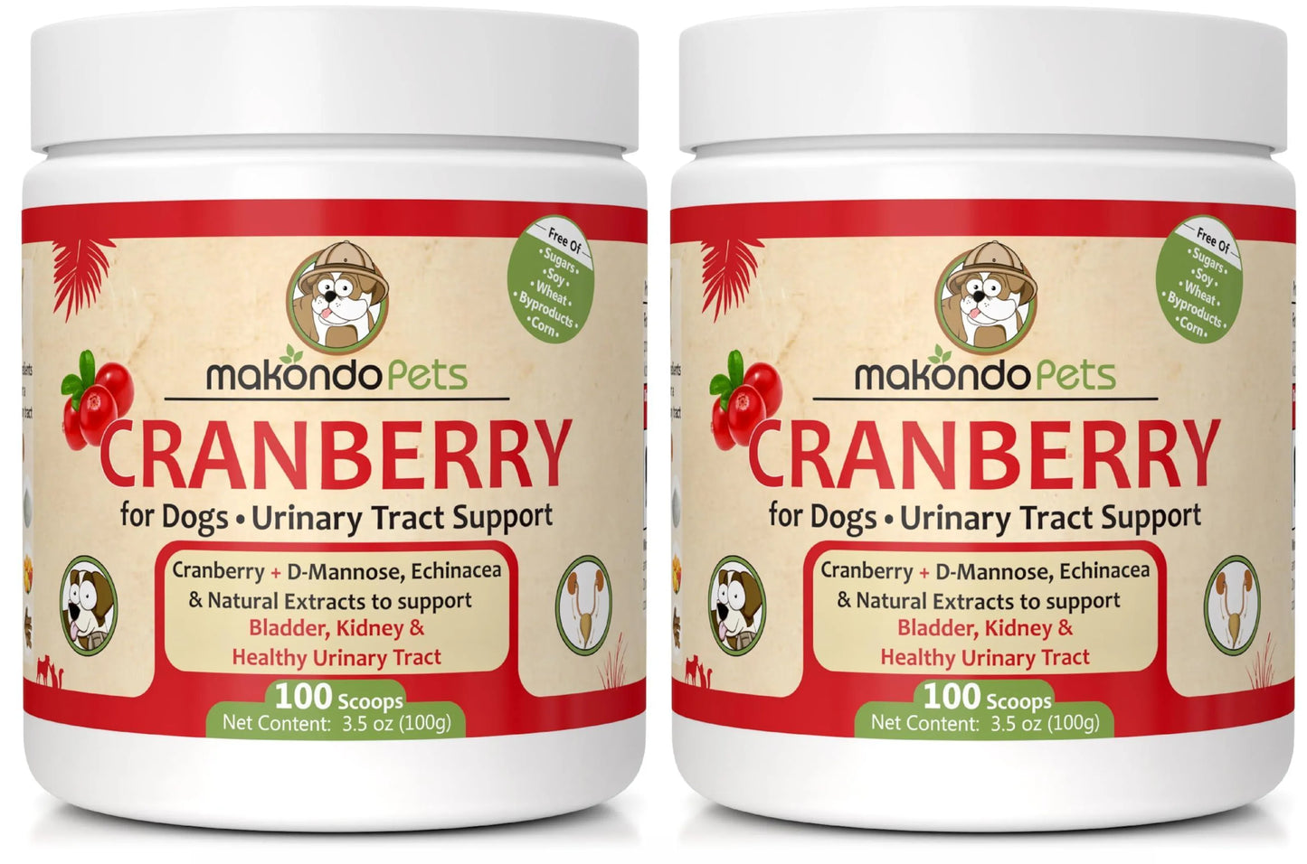 Cranberry for Dogs in Powder UTI Bladder Support