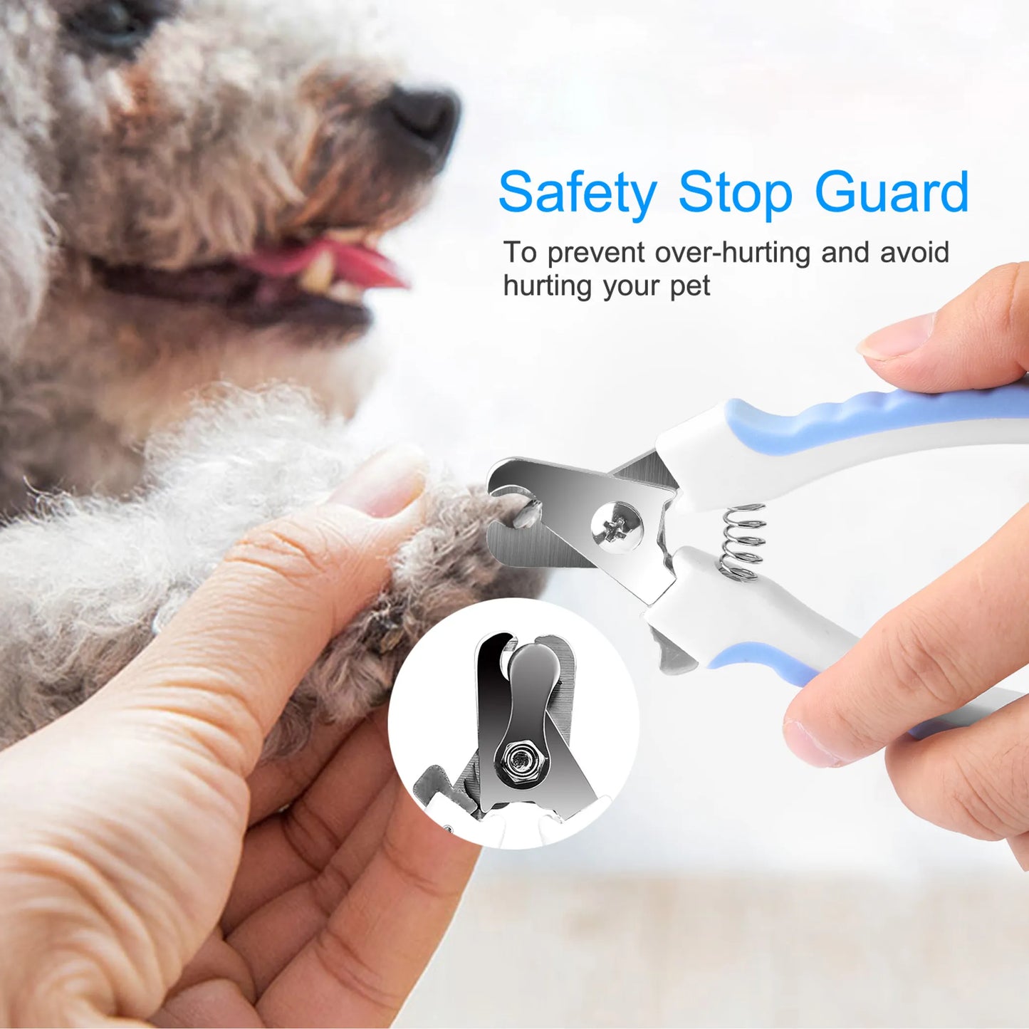Dog Nail Clippers Pet Cat Nail Toe Trimmer