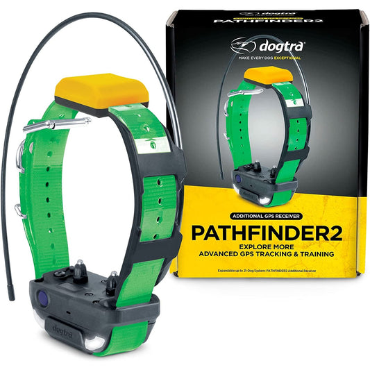 Dogtra PATHFINDER2 MINI Additional GPS Dog Tracking and Dog Training Collar - Green